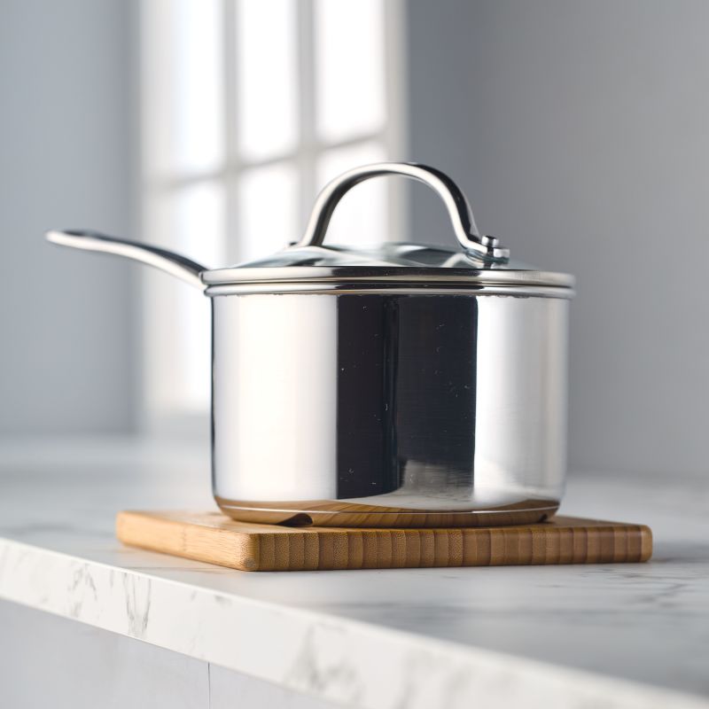 Stainless Steel 10-Piece Cookware Set - 