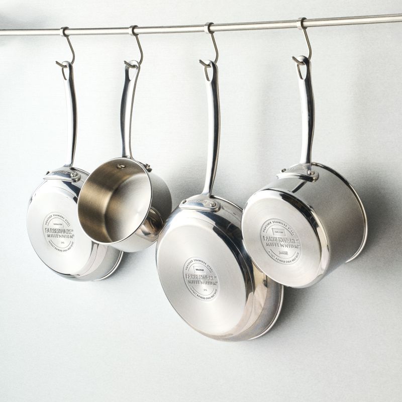 Stainless Steel 10-Piece Cookware Set - 