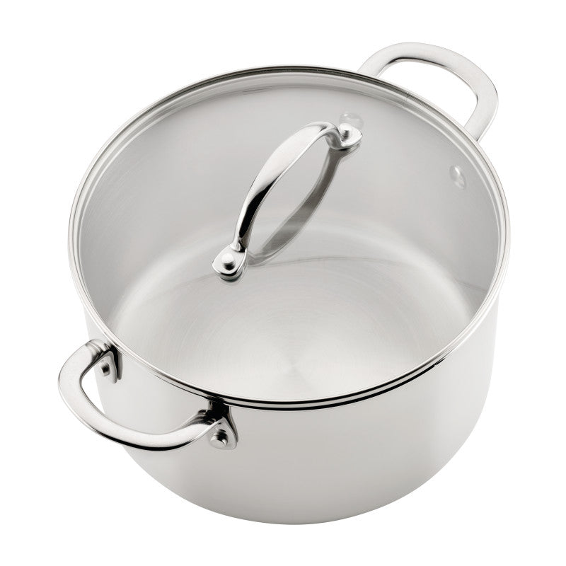 Stainless Steel 10-Piece Cookware Set - 