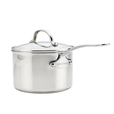 Stainless Steel 3-Quart Saucepan with Lid