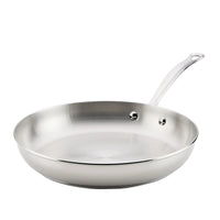 Stainless Steel 12.25-Inch Frying Pan for modern kitchen cookware needs.