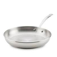 Stainless Steel 12.25-Inch Frying Pan