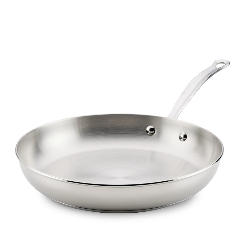 Stainless Steel 12.25-Inch Frying Pan