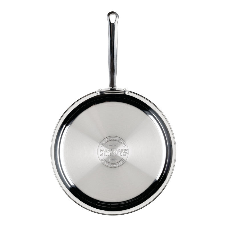 Stainless Steel 12.25-Inch Frying Pan - 