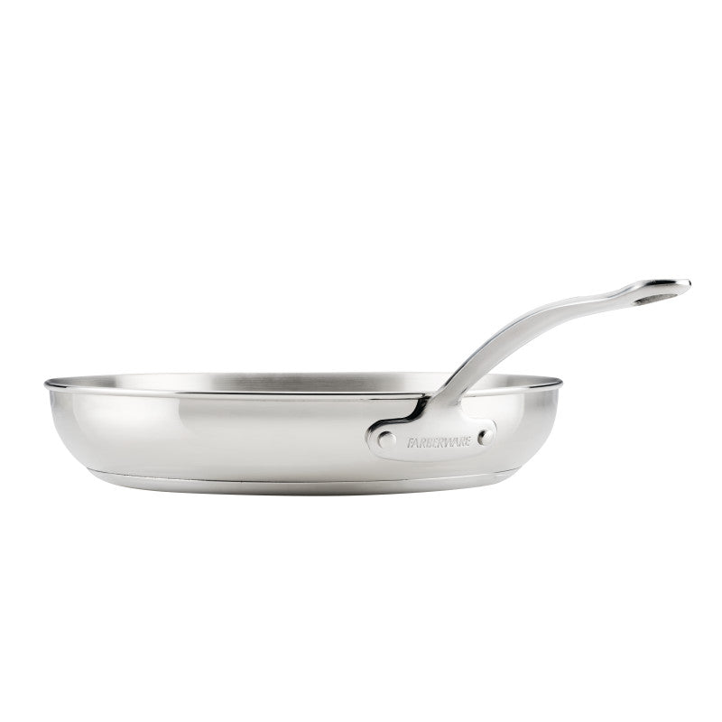 Stainless Steel 12.25-Inch Frying Pan - 