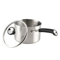3-Quart Stainless Steel Induction Saucepan with Lid