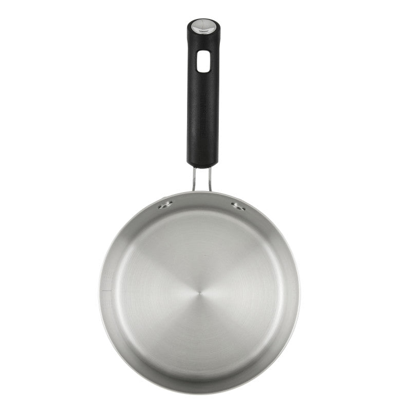 3-Quart Stainless Steel Induction Saucepan with Lid