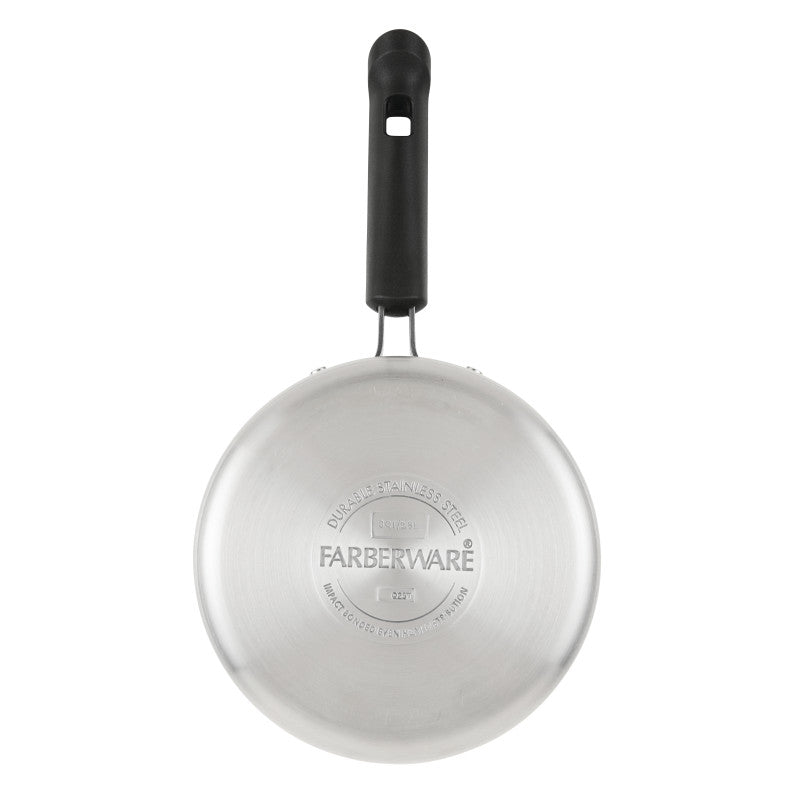 3-Quart Stainless Steel Induction Saucepan with Lid