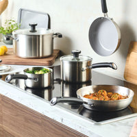 14-Piece Stainless Steel Induction Cookware Set