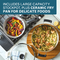 14-Piece Stainless Steel Induction Cookware Set