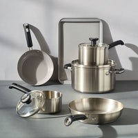 14-Piece Stainless Steel Induction Cookware Set