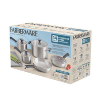 14-Piece Stainless Steel Induction Cookware Set