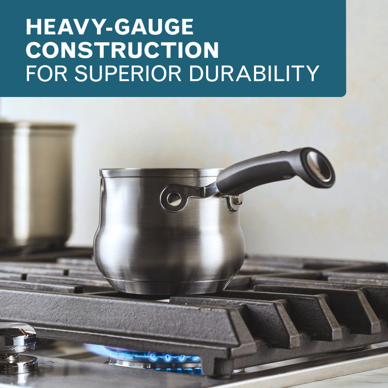 0.67-Quart Stainless Steel Induction Butter Warmer
