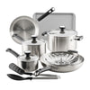 12-Piece Stainless Steel Induction Cookware Set