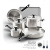 12-Piece Stainless Steel Induction Cookware Set