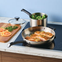 12-Piece Stainless Steel Induction Cookware Set