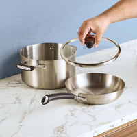 12-Piece Stainless Steel Induction Cookware Set