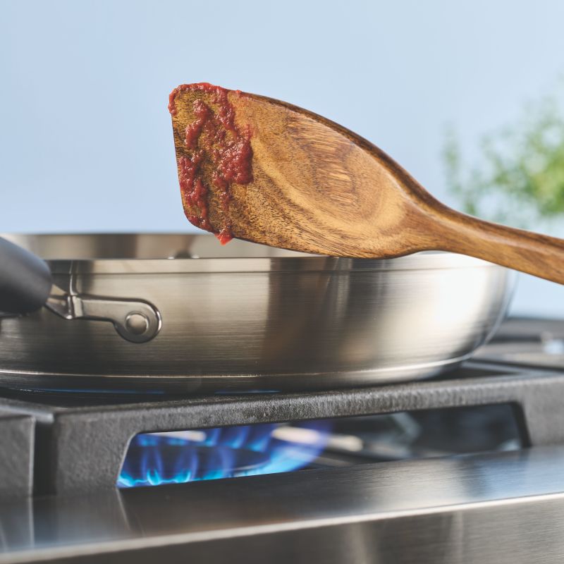 12-Inch Stainless Steel Frying Pan