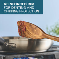 12-Inch Stainless Steel Frying Pan