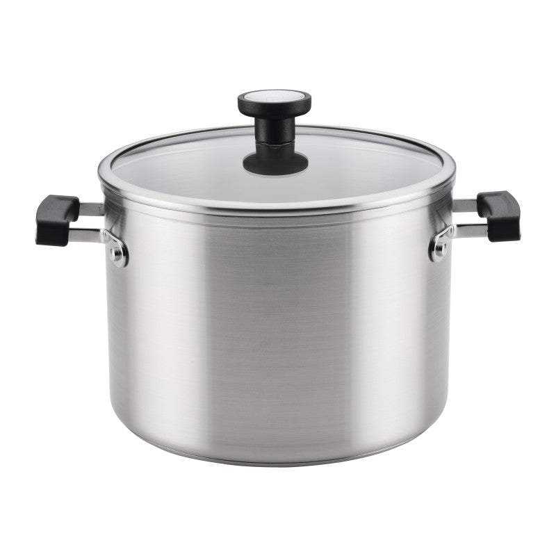 8-Quart Stainless Steel Induction Stockpot with Lid