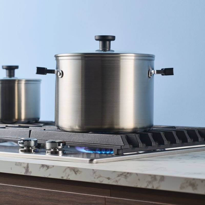 8-Quart Stainless Steel Induction Stockpot with Lid