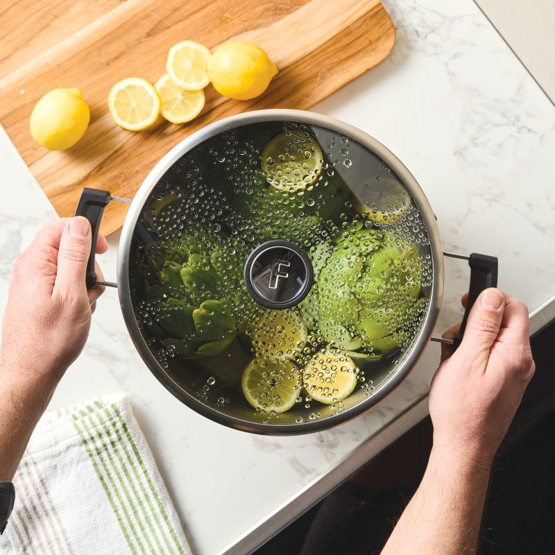 8-Quart Stainless Steel Induction Stockpot with Lid
