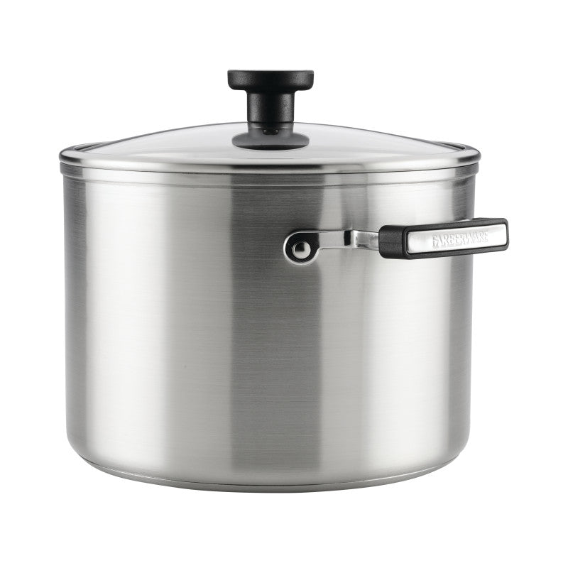 8-Quart Stainless Steel Induction Stockpot with Lid