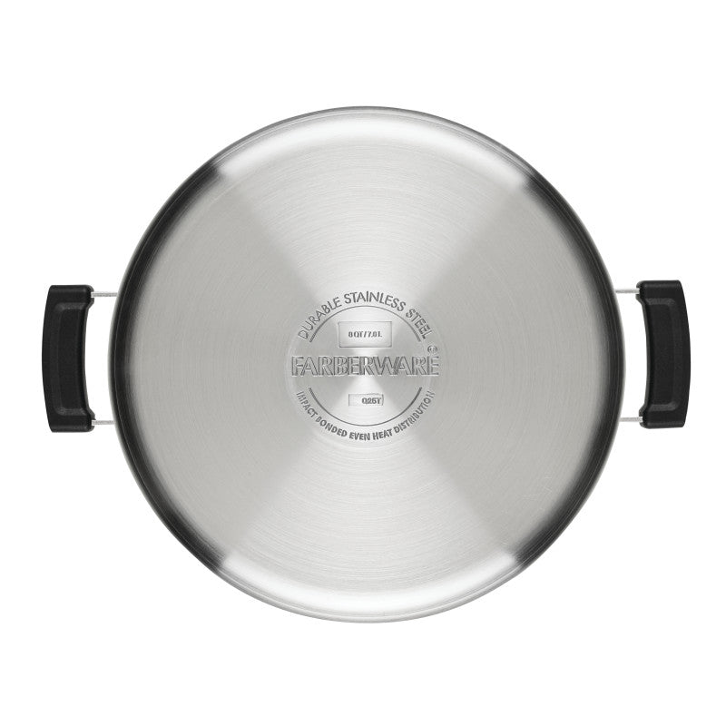 8-Quart Stainless Steel Induction Stockpot with Lid
