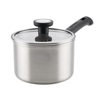 2-Quart Stainless Steel Induction Saucepan with Lid