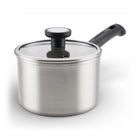 2-Quart Stainless Steel Induction Saucepan with Lid