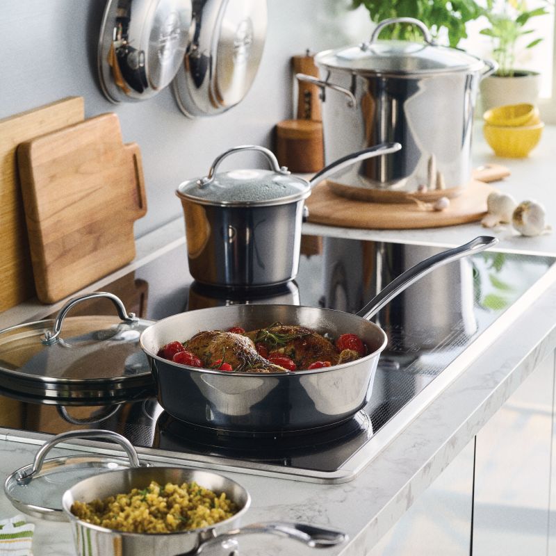 Millennium Stainless Steel 10-Piece Cookware Set
