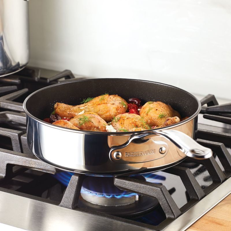 Millennium Nonstick Stainless Steel 10-Piece Set - 