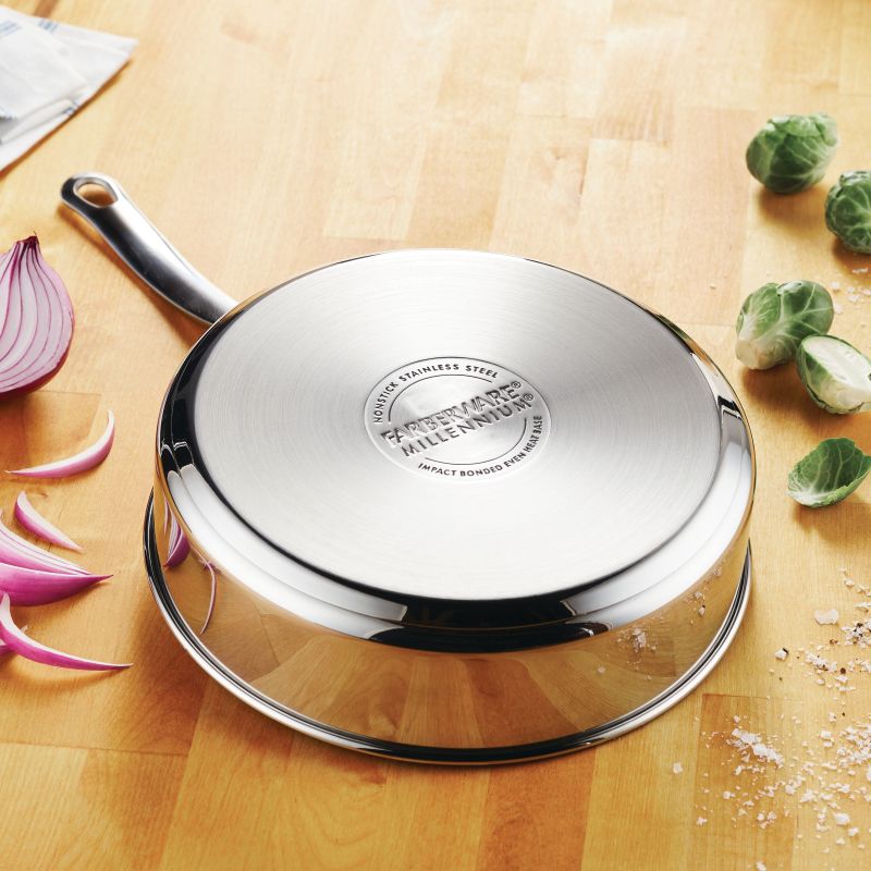 Millennium Nonstick Stainless Steel 10-Piece Set - 