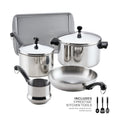 10-Piece Stainless Steel Classic Series Cookware Set