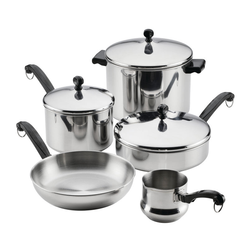 8-Piece Stainless Steel Anniversary Edition Cookware Set