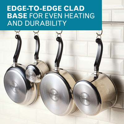 8-Piece Stainless Steel Anniversary Edition Cookware Set