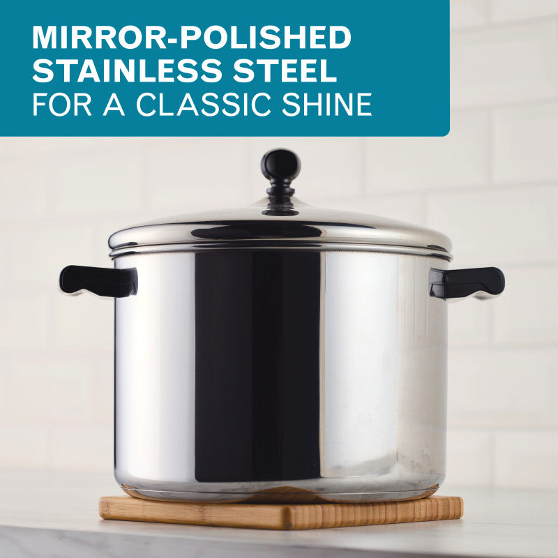 8-Piece Stainless Steel Anniversary Edition Cookware Set - 