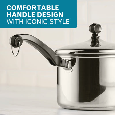 8-Piece Stainless Steel Anniversary Edition Cookware Set