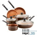 14-Piece Ceramic Nonstick Cookware Set