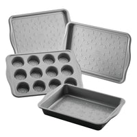 Embark on a magical baking journey with the 4-Piece Cake, Muffin, and Cookie Pan Set. These Disney-themed pans are perfect for adding a sprinkle of Mickey Mouse charm to your kitchen, ensuring every baking adventure is unforgettable.