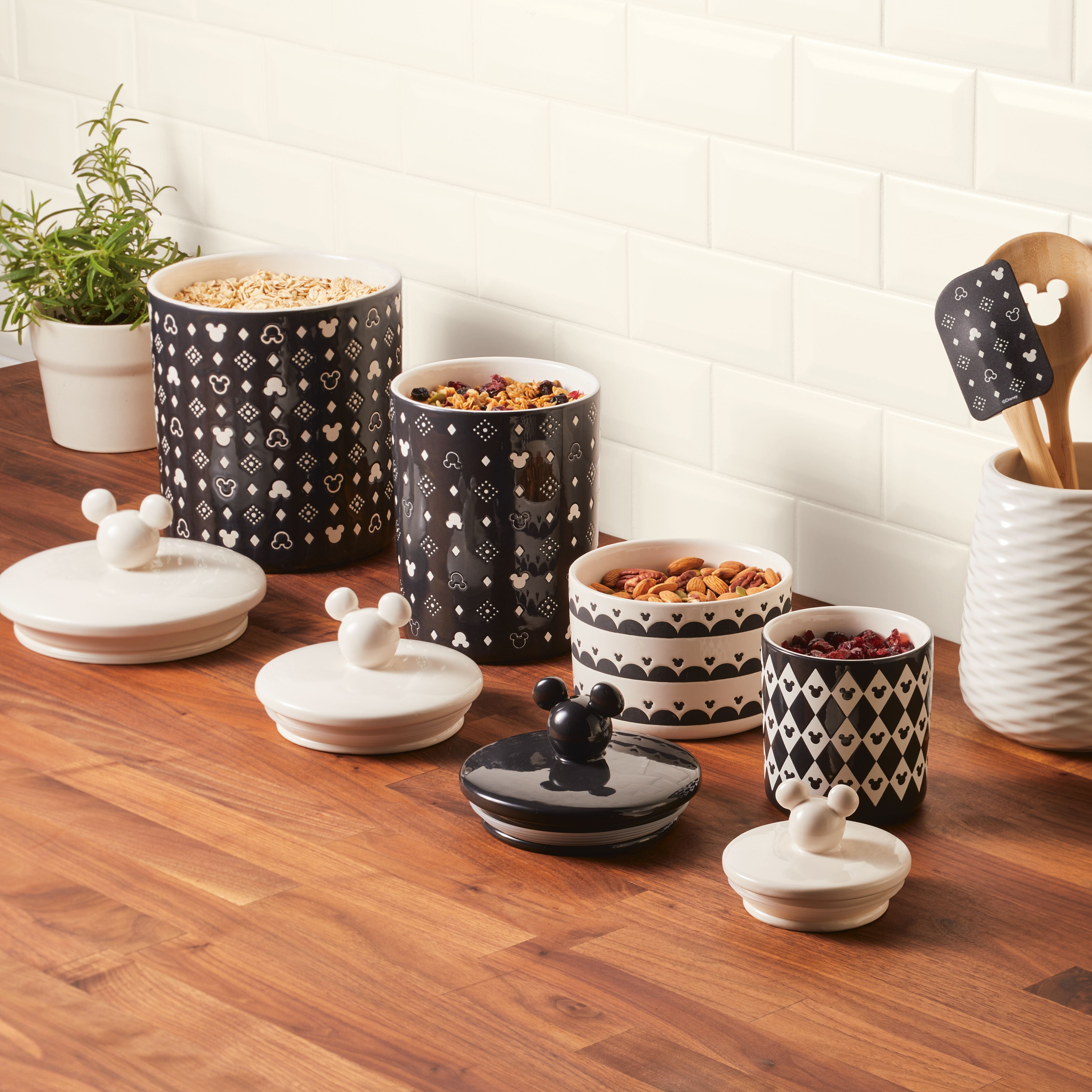 Ceramic Jar with Airtight Lid - 