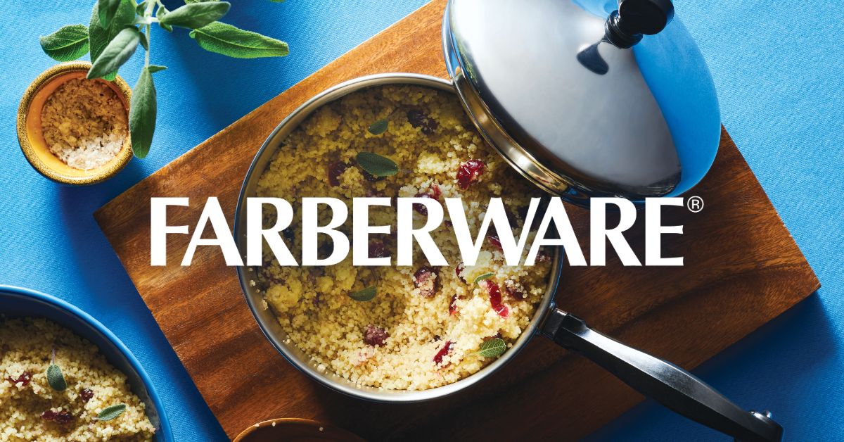 Style Cookware Landing Page — Farberware Cookware