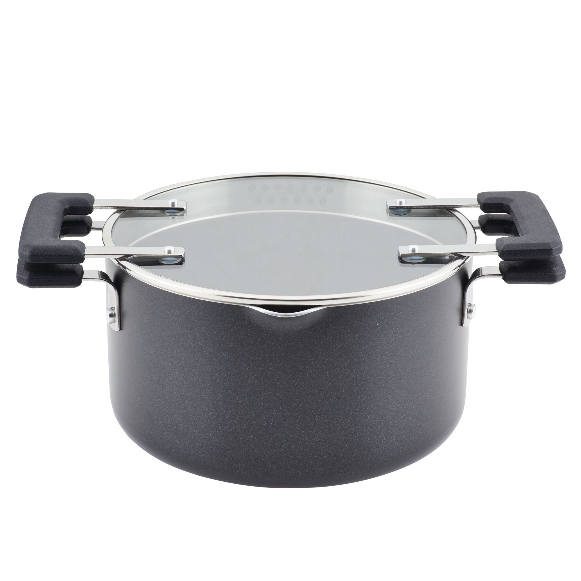VTG Farberware 6 Quart Sauce Pot W Domed Lid Aluminum Clad
