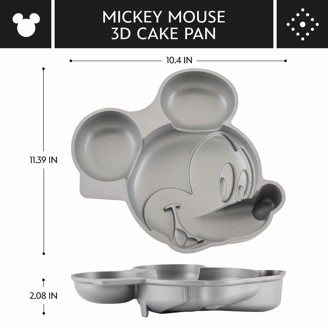 Mickey Mouse 3D Cake Pan Farberware Cookware