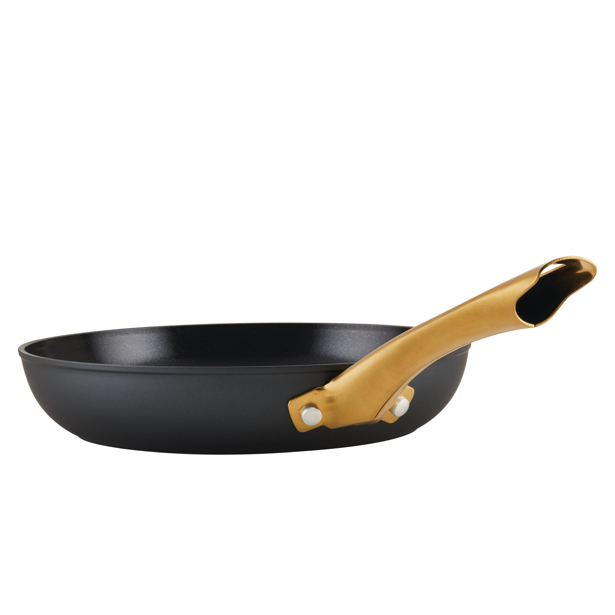 Farberware Forged Induction 6 Quart Stockpot - Ceramic Nonstick, Black & Gold, Works On All Stovetops Including Induction - View #13