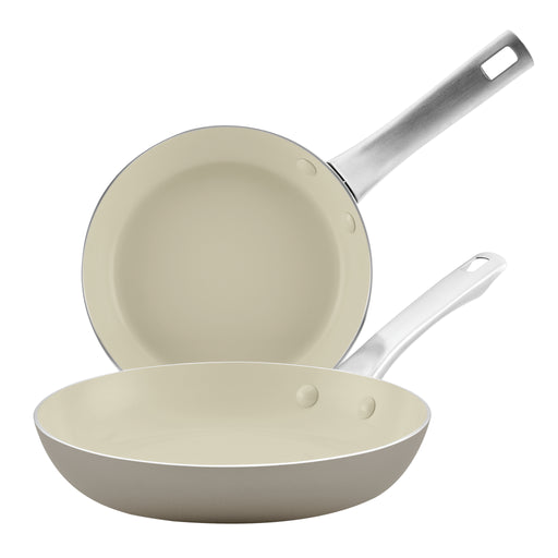 Ceramic Nonstick Frying Pan Twin Pack - Primary