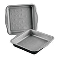 Two 9-Inch Nonstick Square Cake Pans