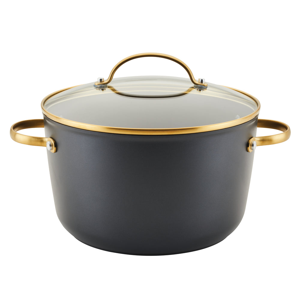 6-Quart Ceramic Nonstick Stockpot with Lid - 24901372149812