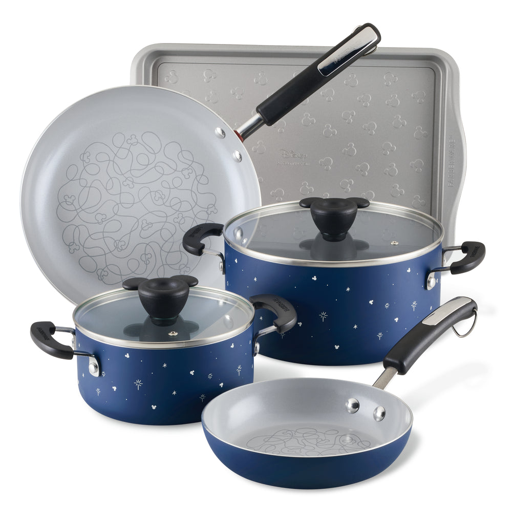 Bon Voyage 7-Piece Ceramic Nonstick Cookware Set - 24901335777332