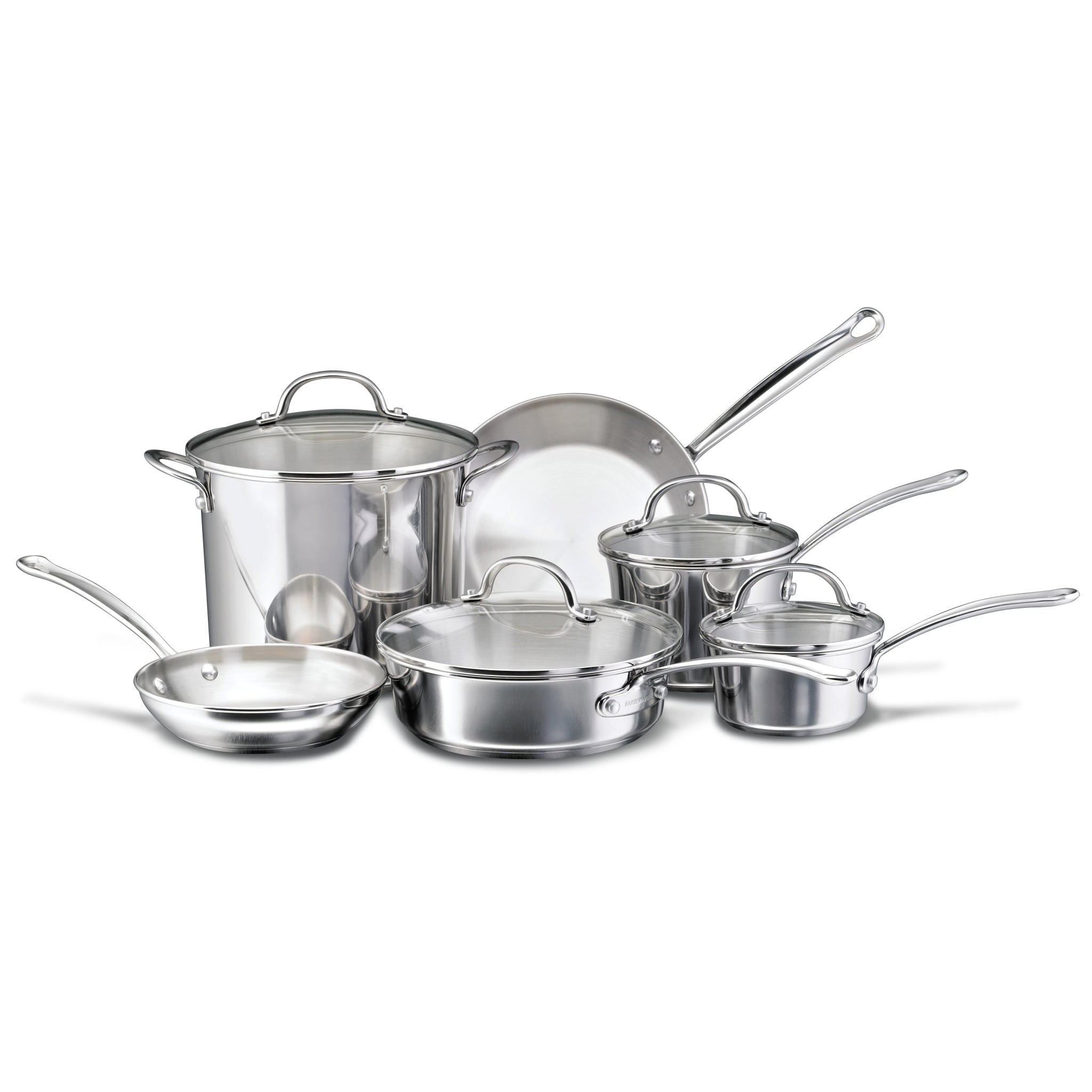Farberware 10-Piece Aqua 120 Limited Edition Stainless Steel